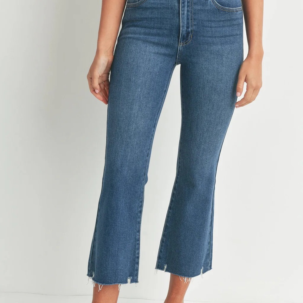 Women's Crop Flare Jeans